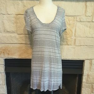 CAbi 336 Stripes Ahoy Tee SZ XL